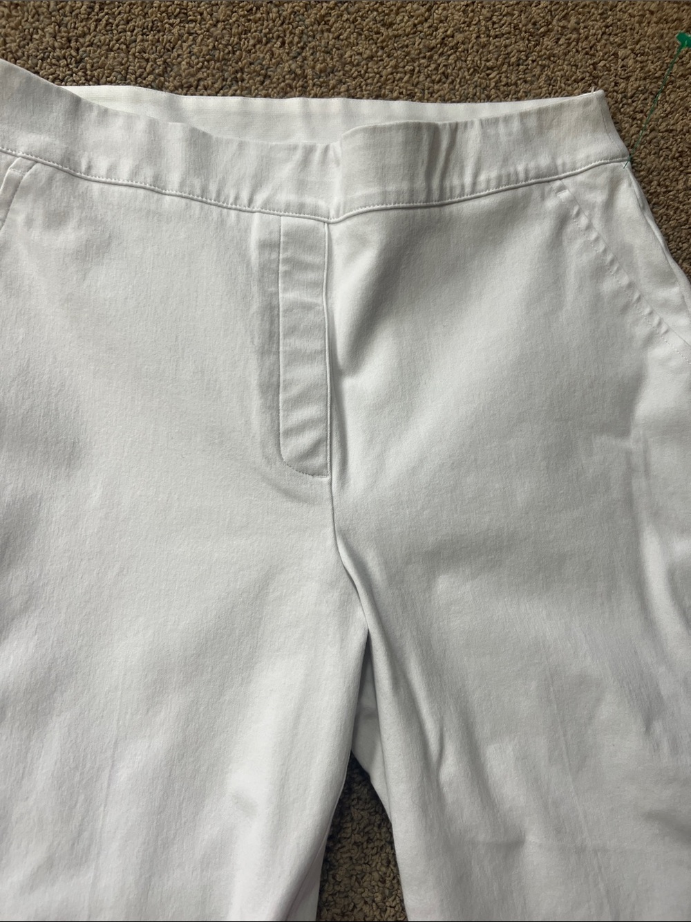 SPANX ponte  White Boot Cut Pants